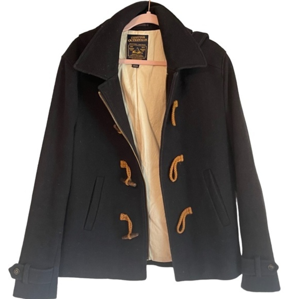 Vintage Scotch & Soda Wool blend Cottage style toggle peacoat Size L